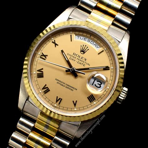 Rolex Day-Date two tone